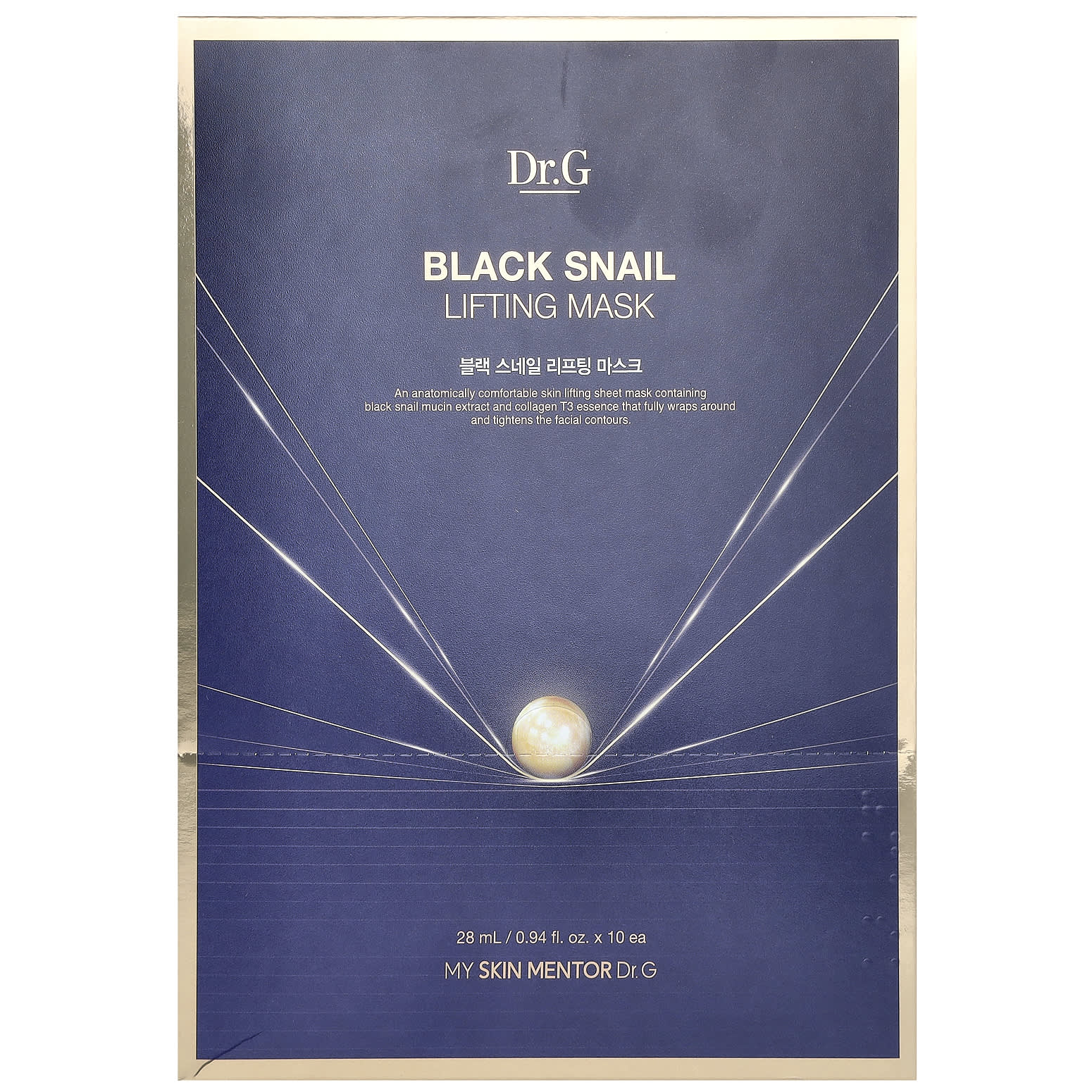 Dr.G - Black Snail Lifting Mask 28ml. (Pack of 3)
