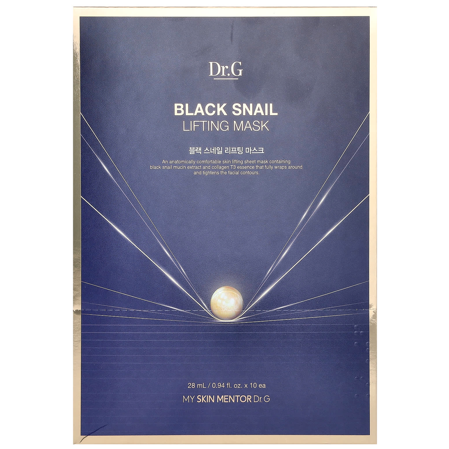 Dr.G - Black Snail Lifting Mask 28ml. (Pack of 3)