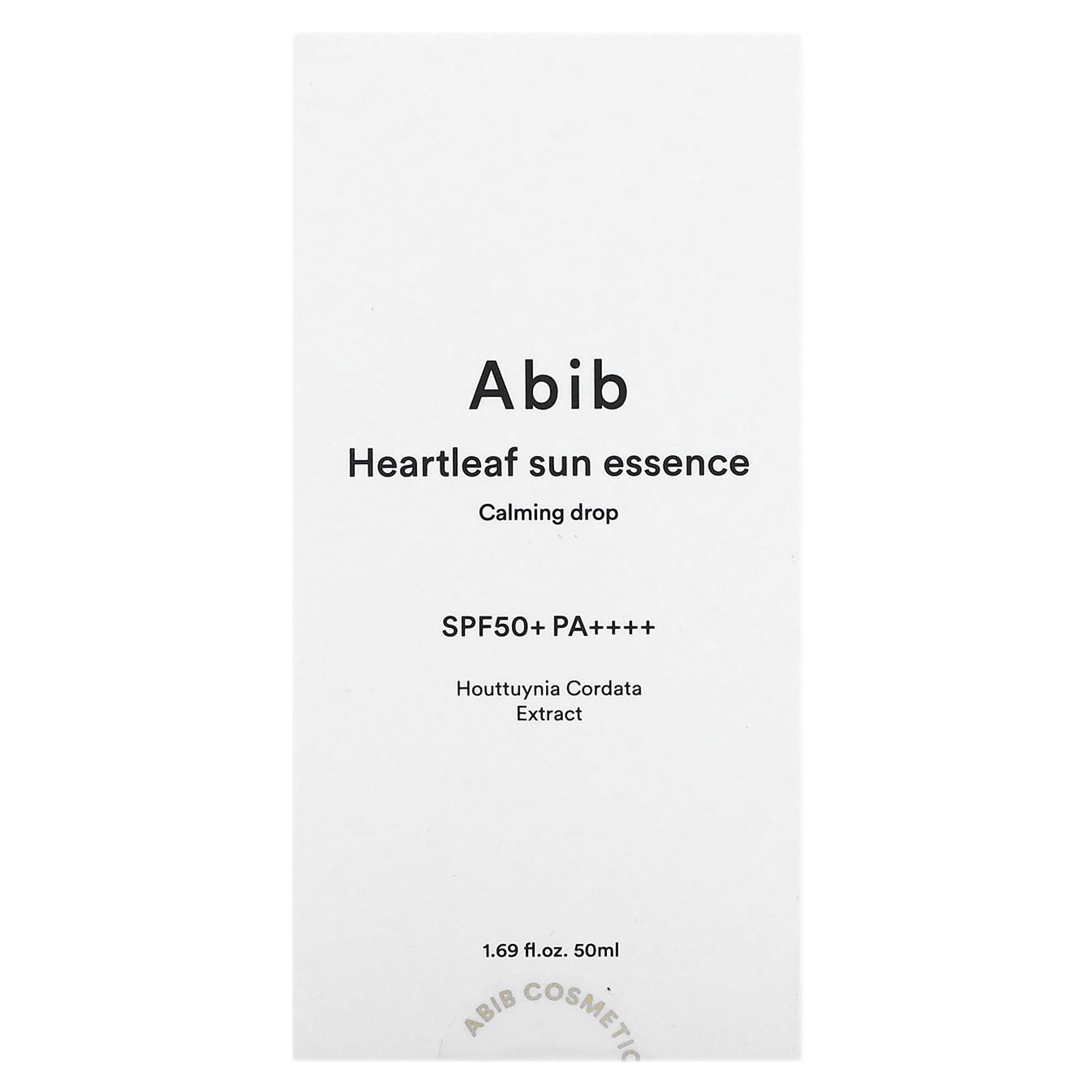 Abib - Heartleaf Sun Essence Calming Drop 50ml.