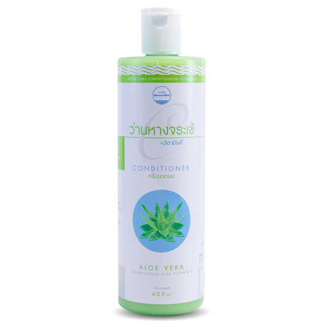 Kongkaherb - Aloe Vera Shampoo + Conditioner with Vitamin E, each 400ml.