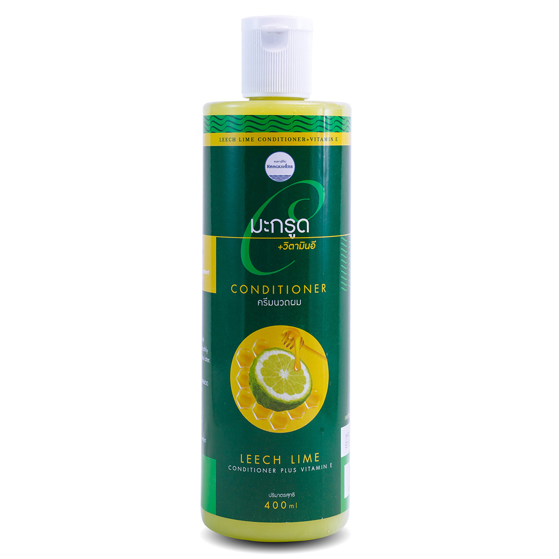 Kongkaherb - Kaffir Lime Shampoo + Conditioner with Vitamin E, each 400ml.