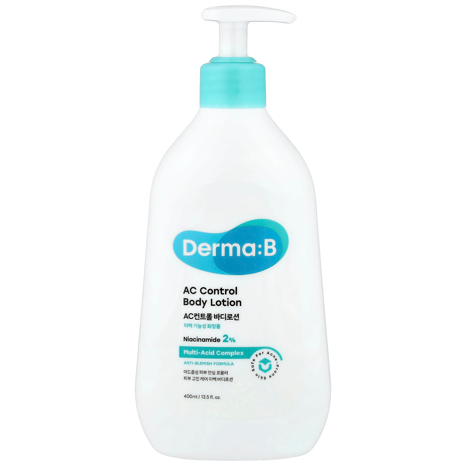 DERMA B - AC Control Body Lotion 400ml.