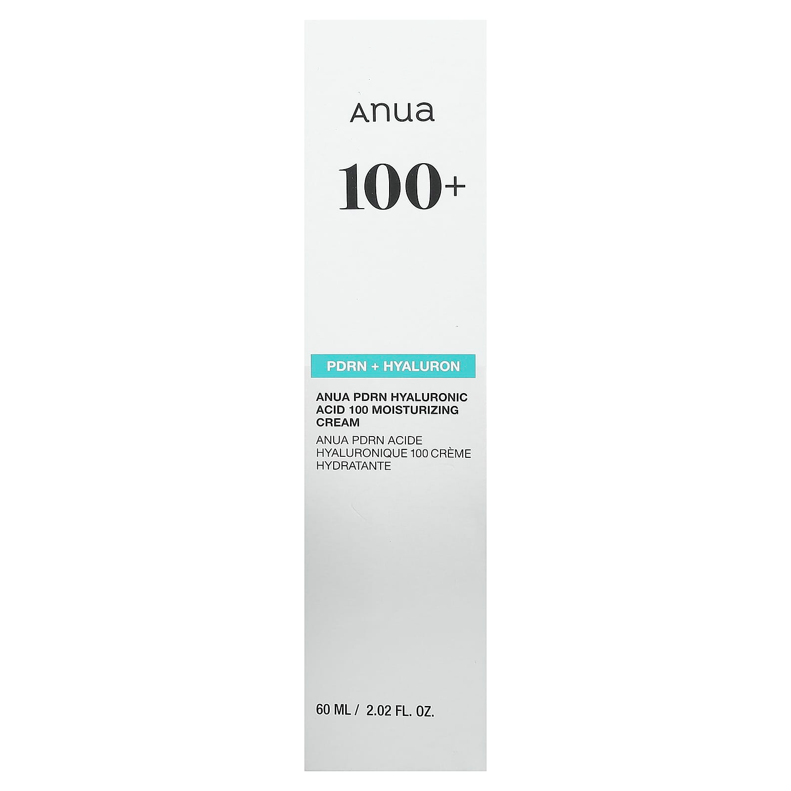 Anua - PDRN Hyaluronic Acid 100 Moisturizing Cream 60ml.
