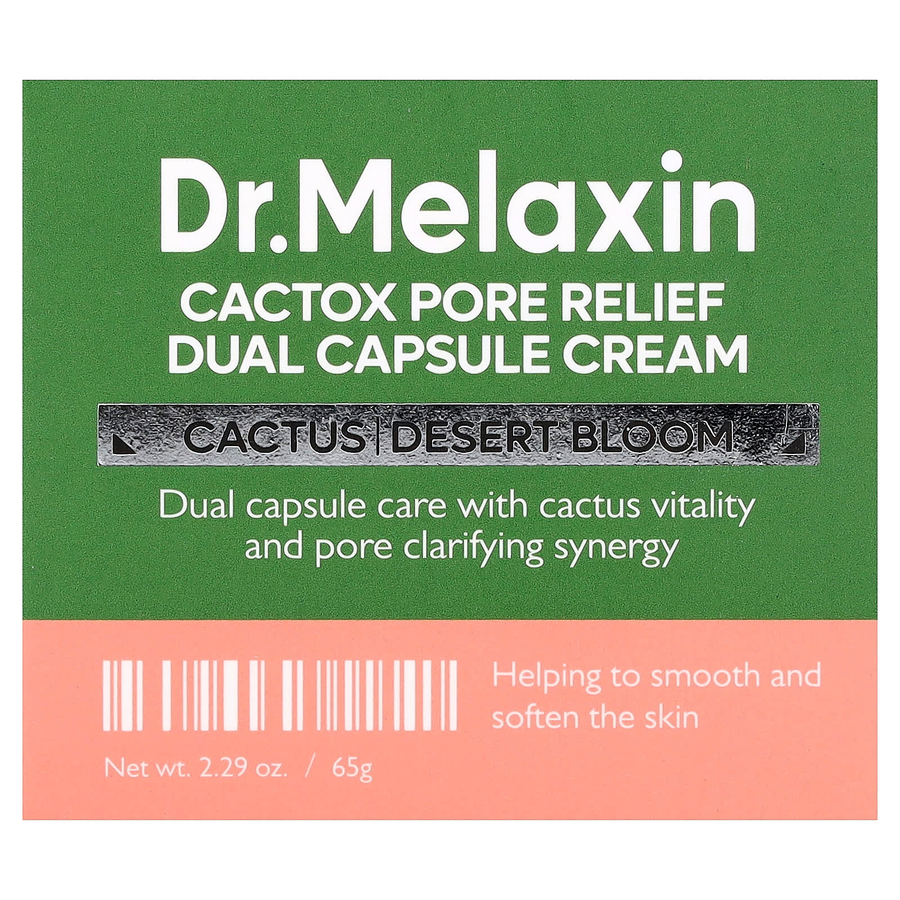 Dr.Melaxin - Cactox Pore Relief Dual Capsule Cactus Cream 65g.