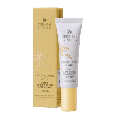 Oriental Princess - Natural Acne Care - 2 in 1 Cover & Clear Concealer 10g.