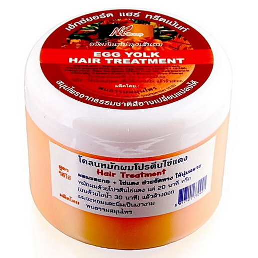 Phoptham - Hair Treatment - Egg Yolk Protein Hair Mask 300g.