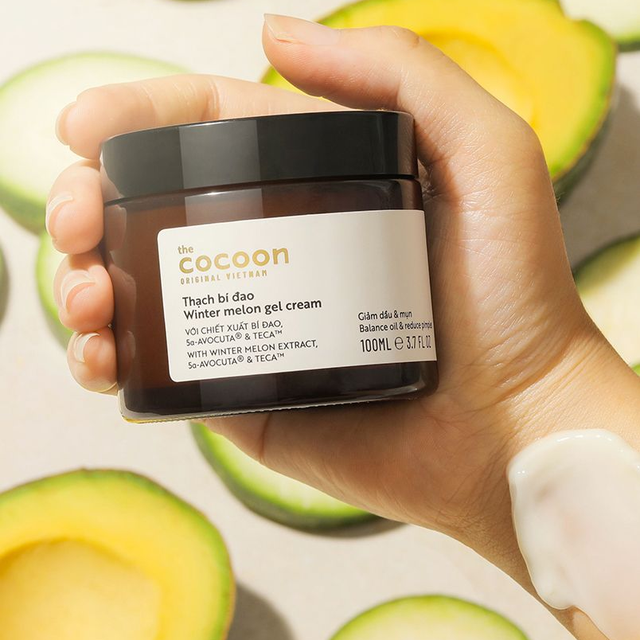 Cocoon Vietnam - Winter Melon Gel Cream (Thạch Bí Đao) with Winter Melon Extract, 5α-Avocuta® & Centella Asiatica 100ml.