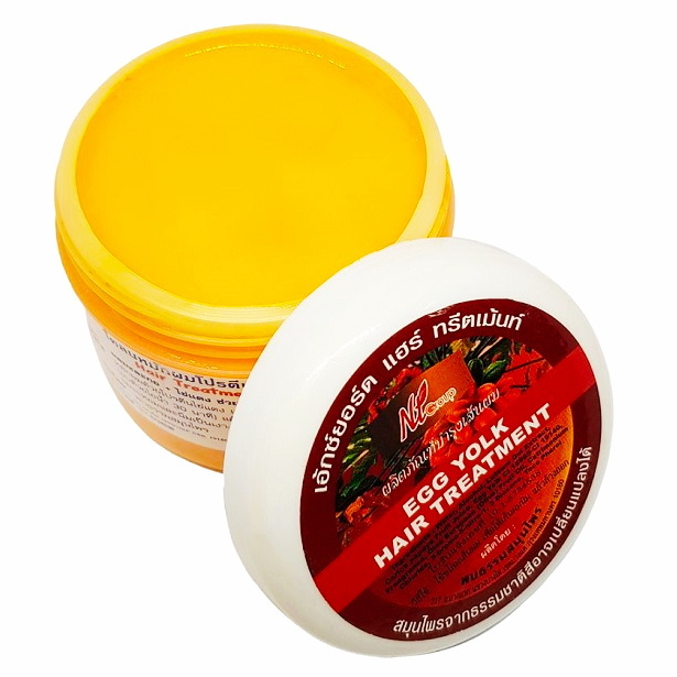 Phoptham - Hair Treatment - Egg Yolk Protein Hair Mask 300g.