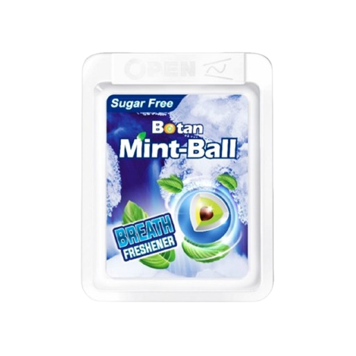 Botan - Lozegnes - 6x Breath Freshener Mint-Ball, 6x Mix Berry Mint-Ball, 6x Nano Ice Mint-Ball (Pack of 18)