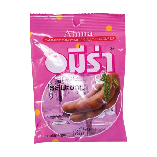Amira - Tamarind Candy 42g., Tamarind Candy 28.8 g., Plum Candy 37.5 g. (Pack of 3 Mix)
