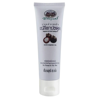 Abhaibhubejhr - Mangosteen Peel Facial Cleanser 85 g. - Made in Thailand