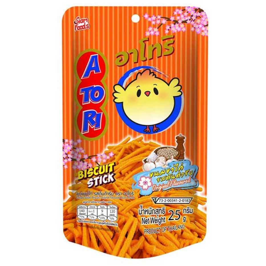 Atori - Chicken Legs - Original Flavor 25 g. (Pack of 6)