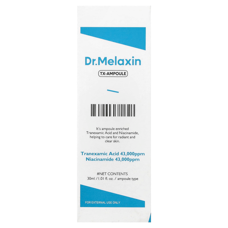 Dr.Melaxin - TX Ampoule Rx with Tranexamic Acid and Niacinamide 30ml.