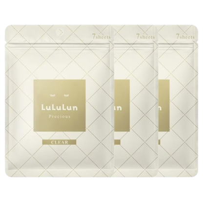 Lululun - Precious Clear Face Mask (Pack of 3 x 7 sheets) - Made in Japan