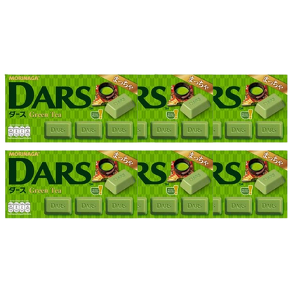 Morinaga - Dars - Green Tea 42g. (Pack of 6)