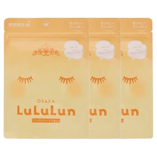 Lululun - Osaka Face Mask (Pack of 3 x 7 sheets) - Made in Japan