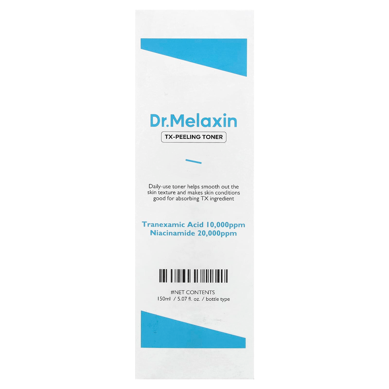 Dr.Melaxin - TX Peeling Toner with Tranexamic Acid and Niacinamide 150ml.