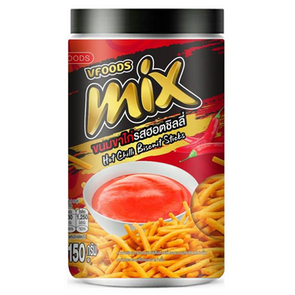 VFoods - Mix Hot Chili Chicken Leg Snacks 150g.