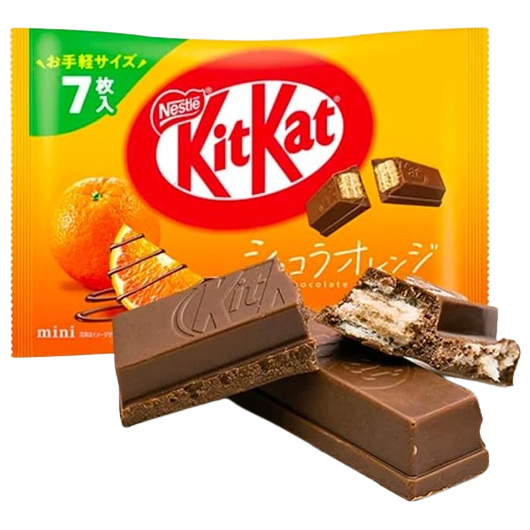 KitKat - Chocolate Orange 81.2 g. - Made in Japan