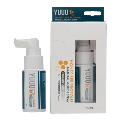 Interpharma - YUUU Honey  Natural Mouth Spray 15ml.