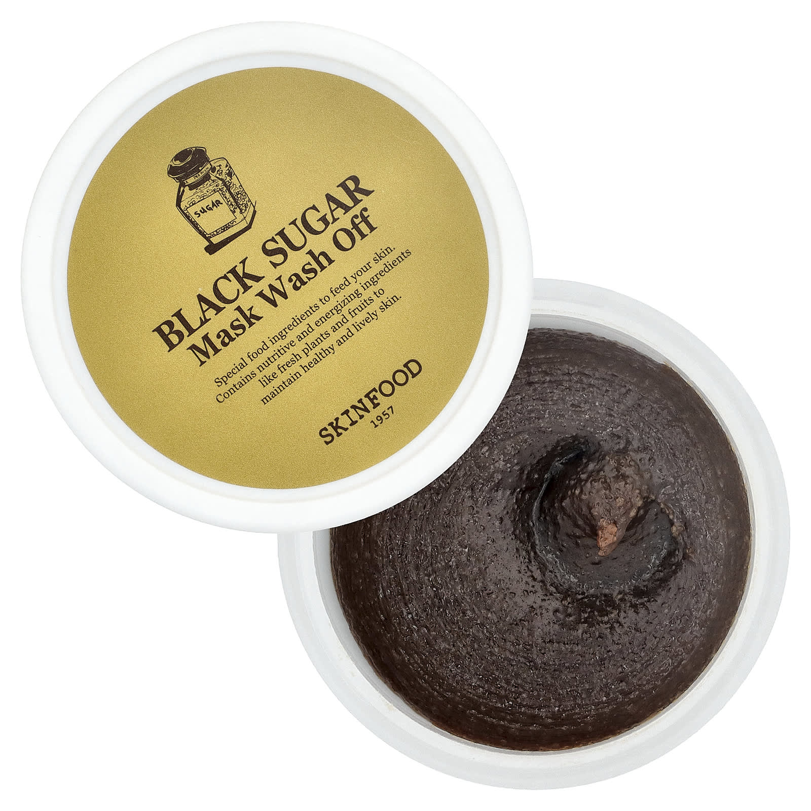 Skinfood - Black Sugar Mask Wash Off 120g.
