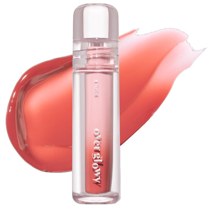Etude - Over Glowy Tint #01 Black Cat Rose Jelly 3g.