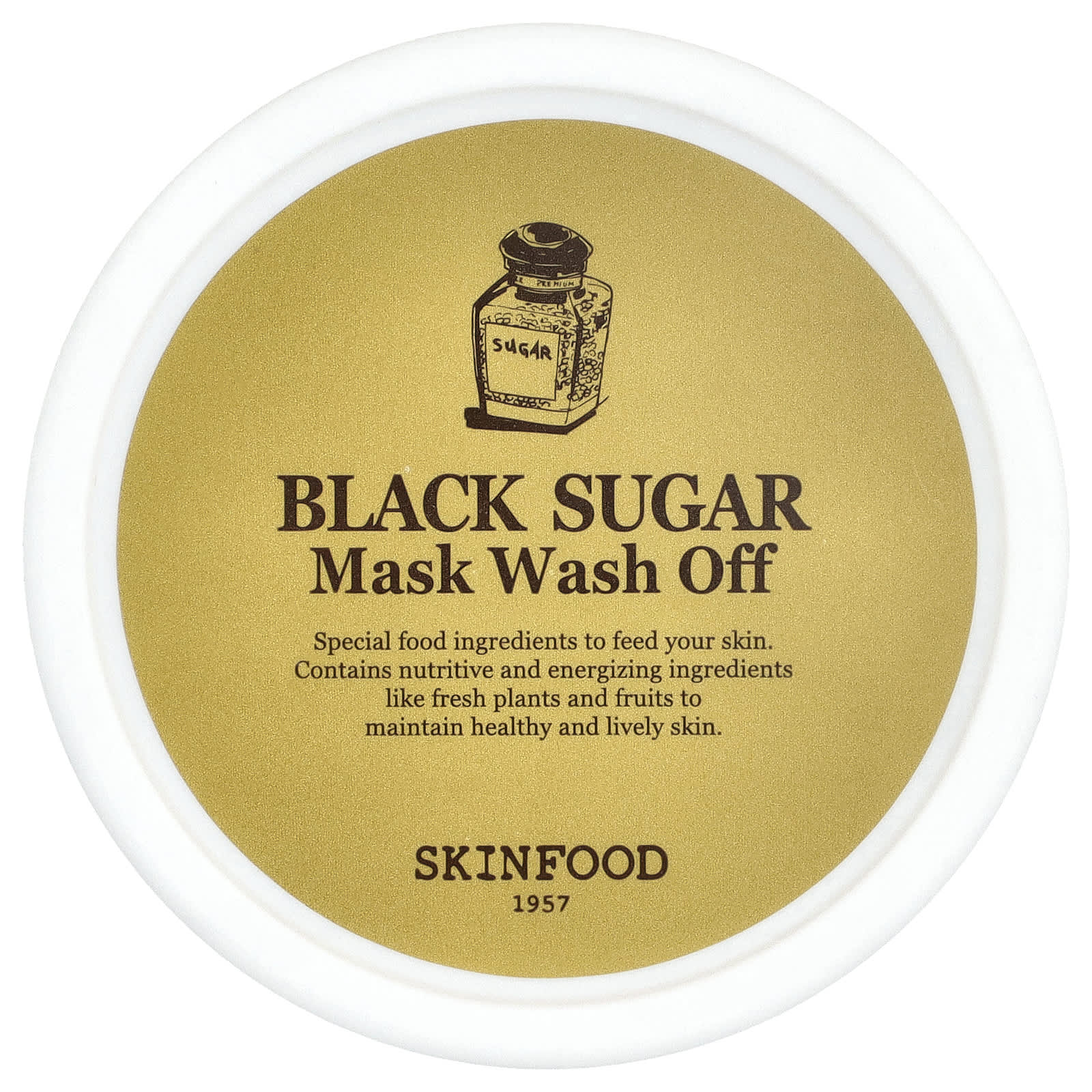 Skinfood - Black Sugar Mask Wash Off 120g.