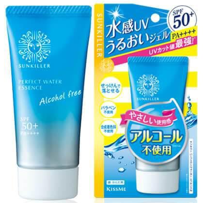 Kiss Me - Sunkiller Perfect Water Essence Alcohol Free SPF50+ PA++++ 50g.