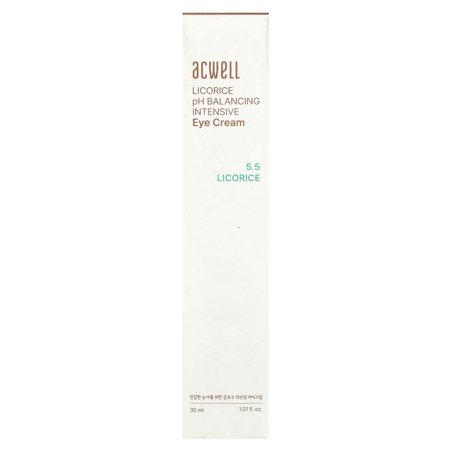 Acwell - Licorice pH Balancing Intensive Eye Cream 30ml.