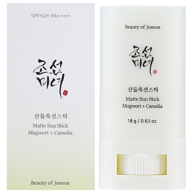 Beauty of Joseon - Matte Sun Stick Mugwort + Camelia SPF50+ PA++++ 18g.