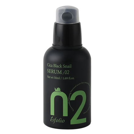 Esfolio - Cica Black Snail Serum 50ml.
