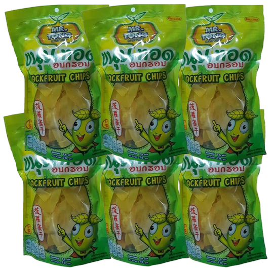 Mr. Tong - Crispy Fried Jackfruit 70g. (Pack of 6)