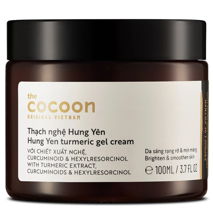 Cocoon Vietnam - Hung Yen Turmeric Gel Cream (Thạch Nghệ Hưng Yên) with Turmeric Extract & Curcuminoids 100ml.