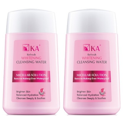 KA - Refresh Cleansing Water Whitening 85ml. (Pack of 2)