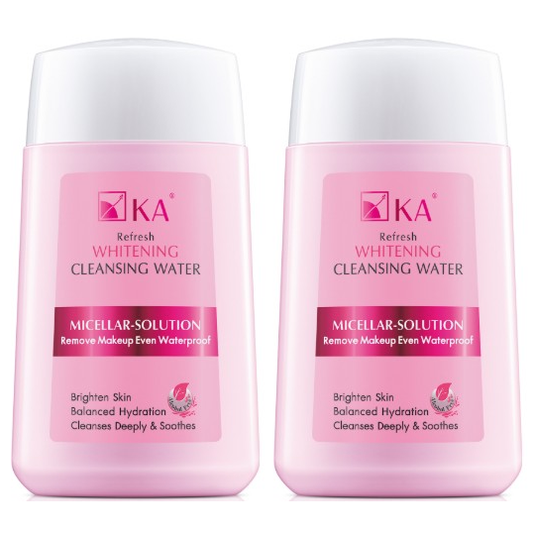 KA - Refresh Cleansing Water Whitening 85ml. (Pack of 2)