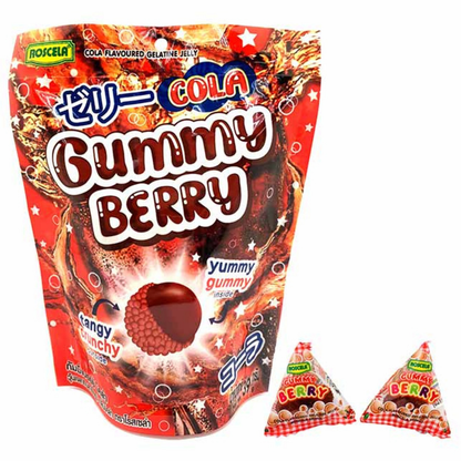 Roscela - Gummy Berry Cola Flavor 39g. (Pack of 3)