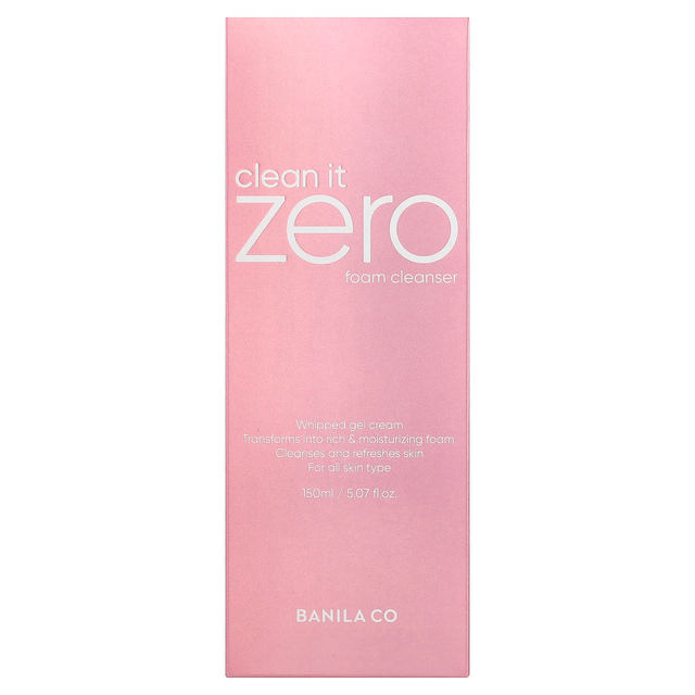 Banila - Clean It Zero Foam Cleanser 150ml.