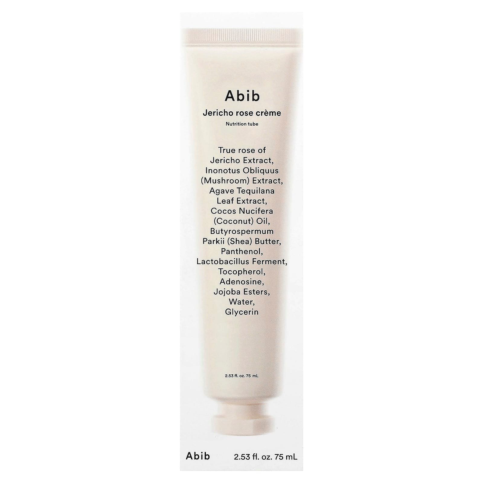 Abib - Jericho Rose Crème Nutrition Tube 75ml.