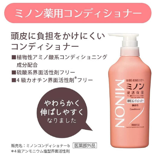 Minon - Medicated Hair Conditioner 450ml.