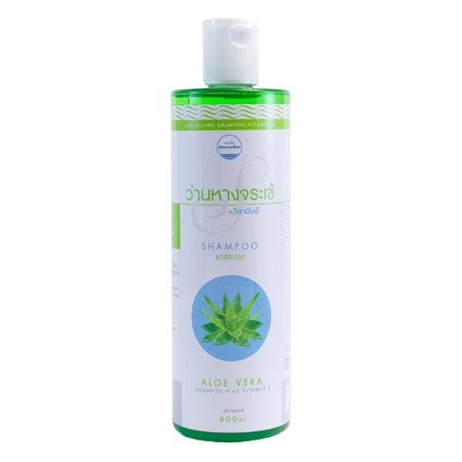 Kongkaherb - Aloe Vera Shampoo with Vitamin E 400ml.