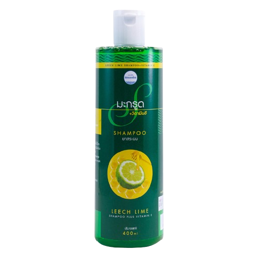 Kongkaherb - Kaffir Lime Shampoo with Vitamin E 400ml.