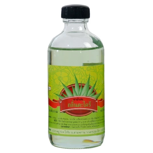 Kongkaherb - Lemongrass Oil, Thai Massage, Pain Relief Oil 120ml.