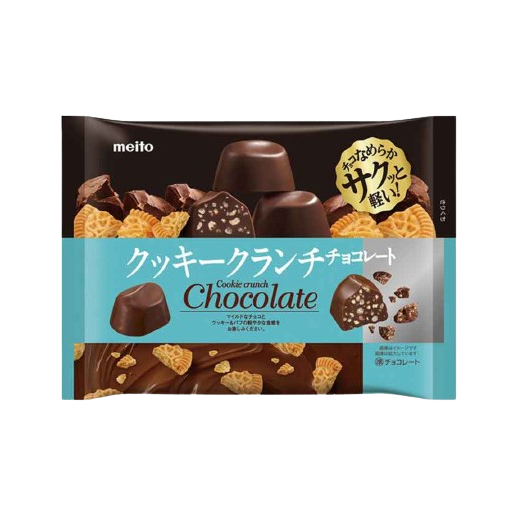 Meito - Cookie Crunch Chocolate 114g.