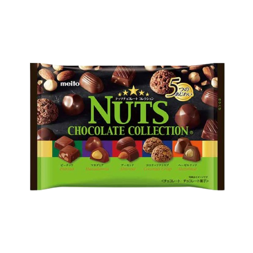 Meito - Nuts Collection Chocolate 106g.