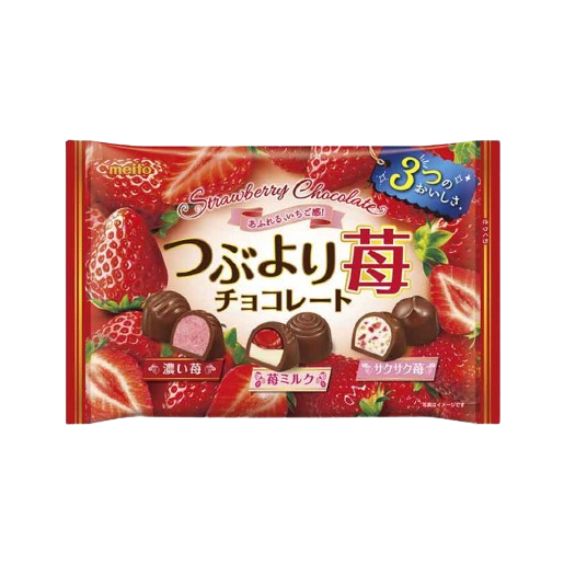 Meito - Strawberry Chocolate Assort 125g.