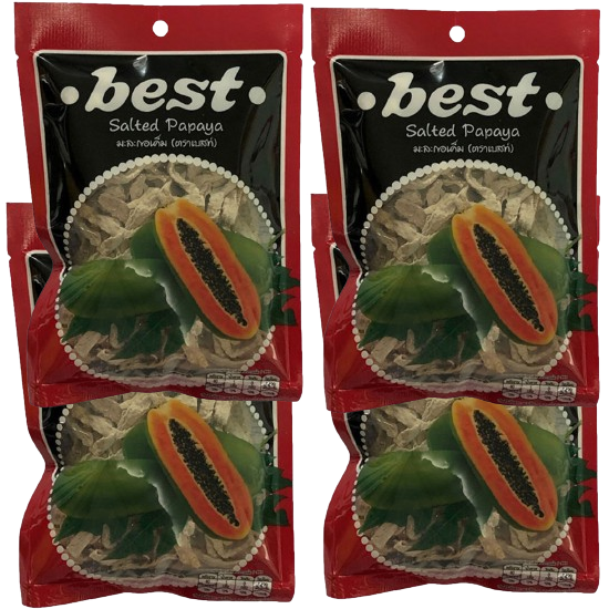 Best - Salted Papaya 40g. (Pack of 4)