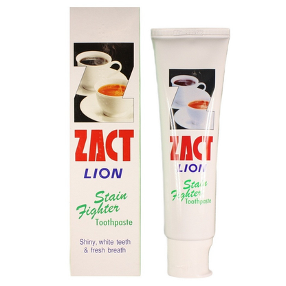 ZACT - Green Lion Stain Fighter Toothpaste 160g.