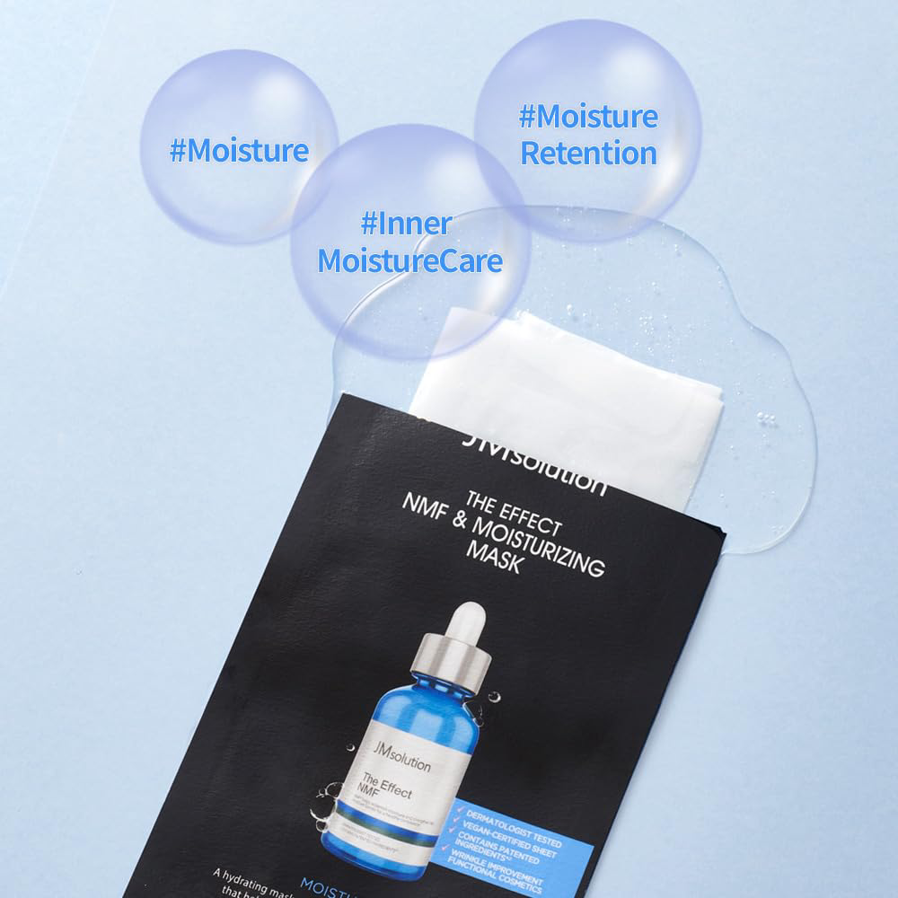 JM Solution - The Effect NMF & Moisturizing Mask 24ml. (Pack of 3)