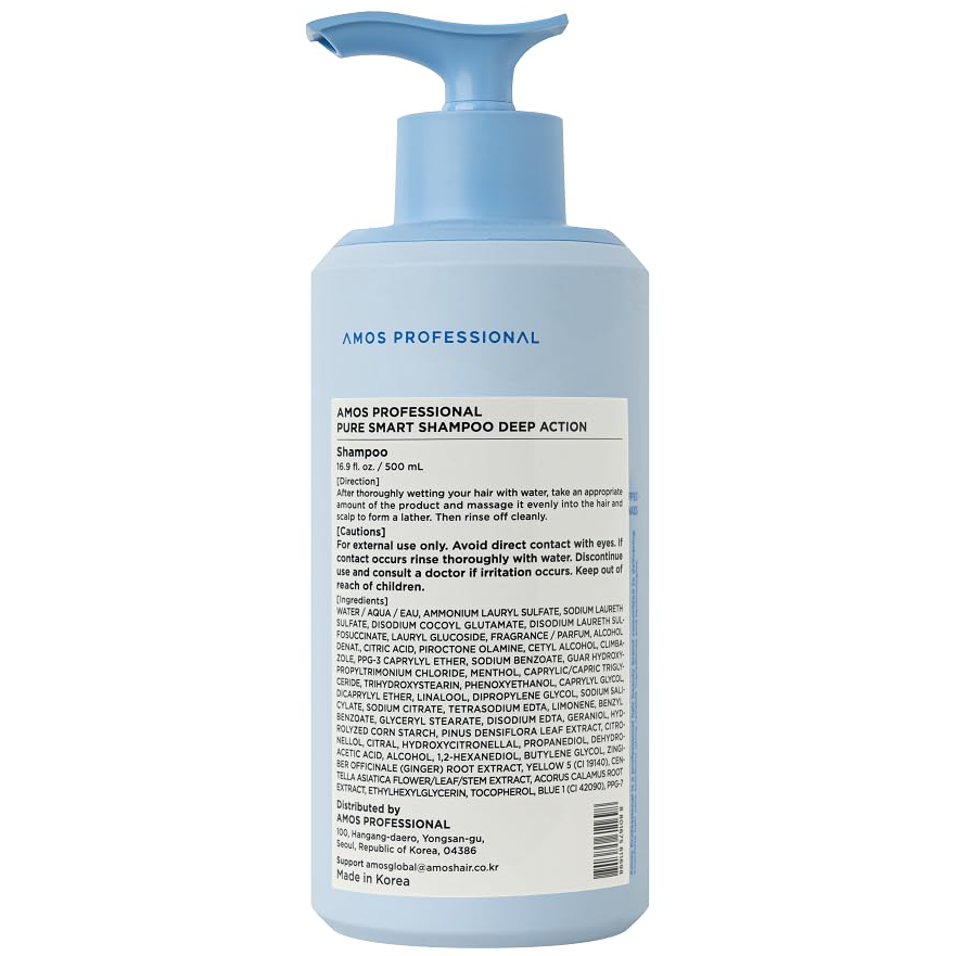Amorepacific - Amos Professional - Pure Smart Shampoo Deep Action 500g.
