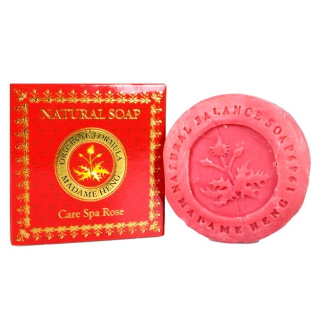 Madame Heng - Care Spa Rose - Natural Soap 150g. - Made in Thailand